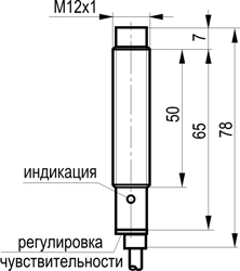 Габариты CSN E25S5-31P-7-LZ